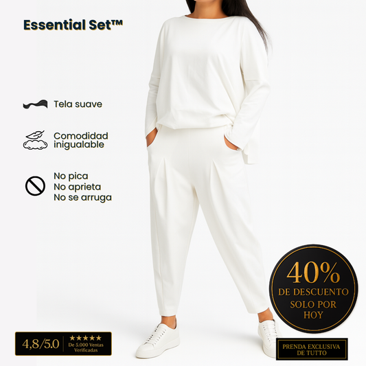 Essential Set™ Ligero, Transpirable y con el Ajuste Perfecto.