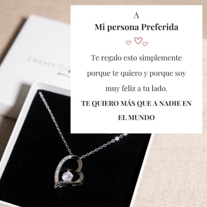 Collar Amor Eterno™  Sorprende Con Lujo y Emoción