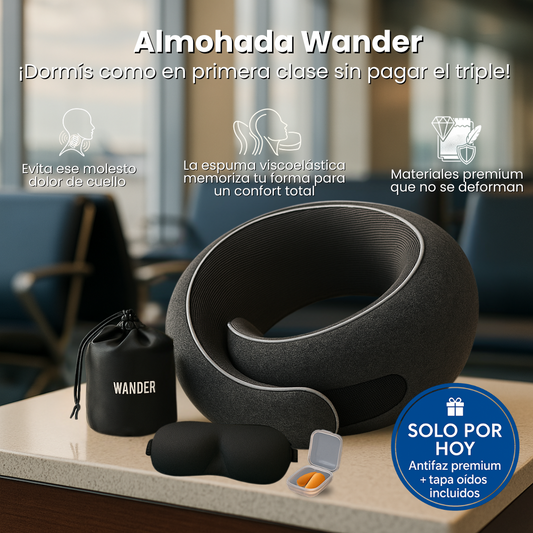 Almohada Wander™ Comodidad Inigualable